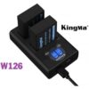 Bộ Pin Sạc Kingma NP-W126, Mới 100%